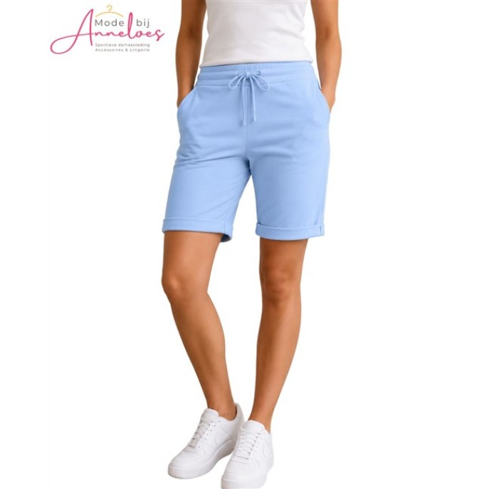 Enjoy korte broek 870716 travel licht blauw Enjoy korte broek 870716 travel licht blauw